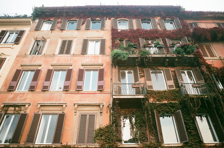 Rome Apartment Windows